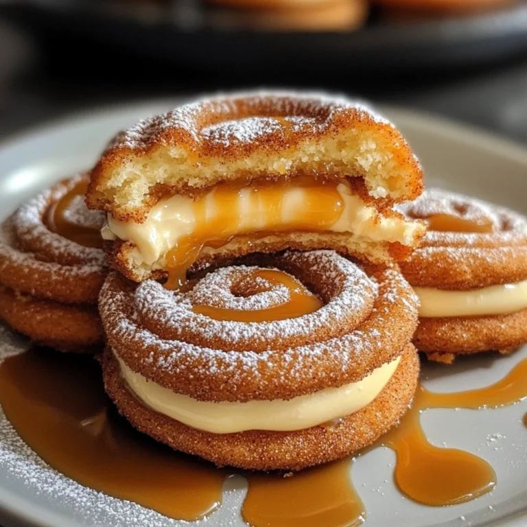 Stuffed Mexican Churro Cookies 12 Minutes Perfectly Delicious