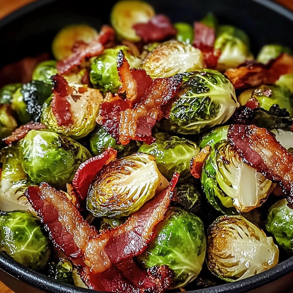 Sweet Smoky Brussels Sprouts 4 Servings Perfect Delicious