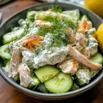 Tzatziki Chicken Salad 4 Servings Easy Delicious