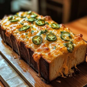 Zesty Jalapeño Cheddar Beer Bread 5 Steps Ultimate Delicious