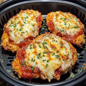 Air Fryer Chicken Parmesan 5 Steps Easy Delicious