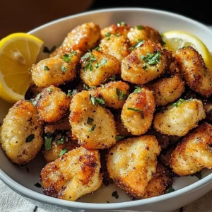 Air Fryer Lemon Chicken Bites 10 Minutes Easy Delicious