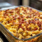 Bacon Cheeseburger Mac Casserole 30 Minutes Ultimate Delicious
