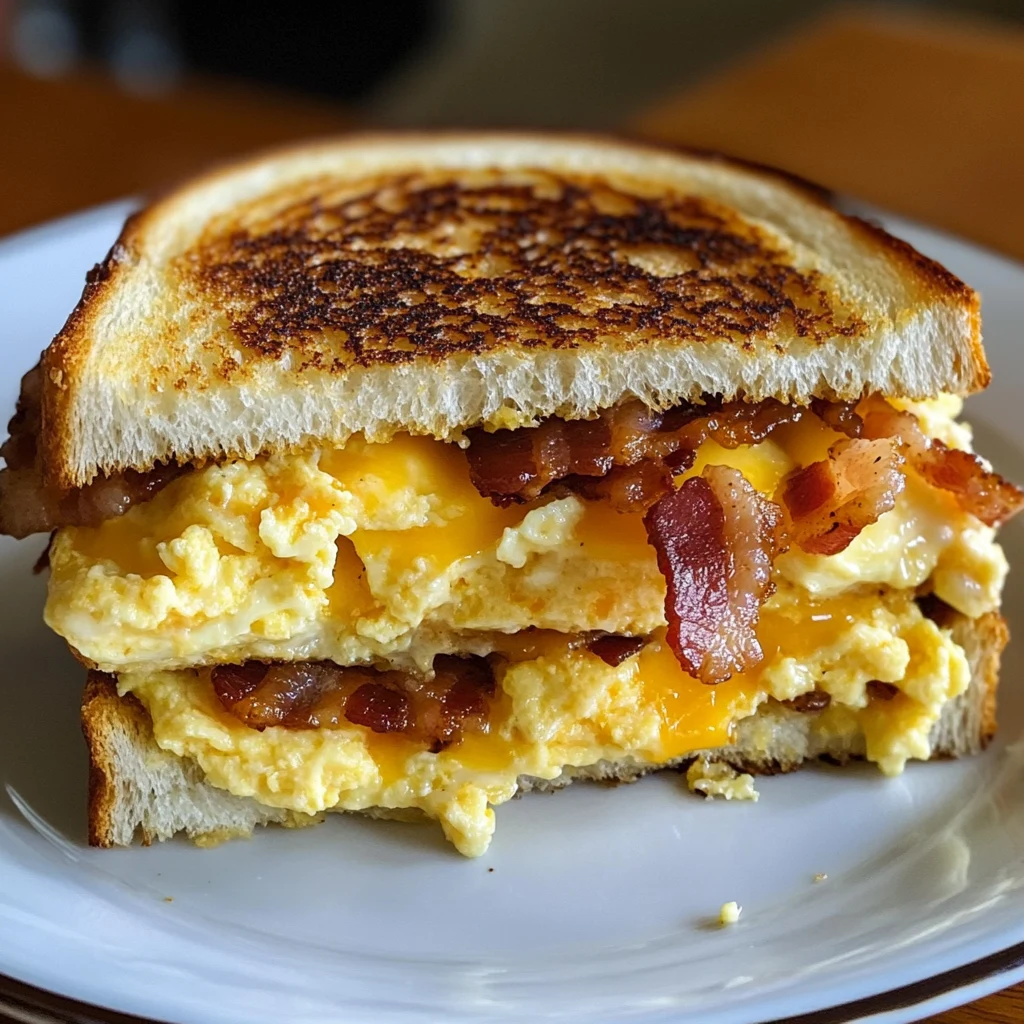 Breakfast Grilled Cheese 4 Servings Ultimate Delicious