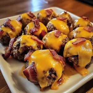 Cheeseburger Bacon Bombs 6 Ingredients Ultimate Delicious
