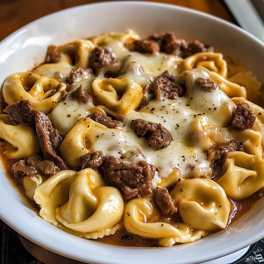 Cheesesteak Tortellini 4 Servings Ultimate Delicious