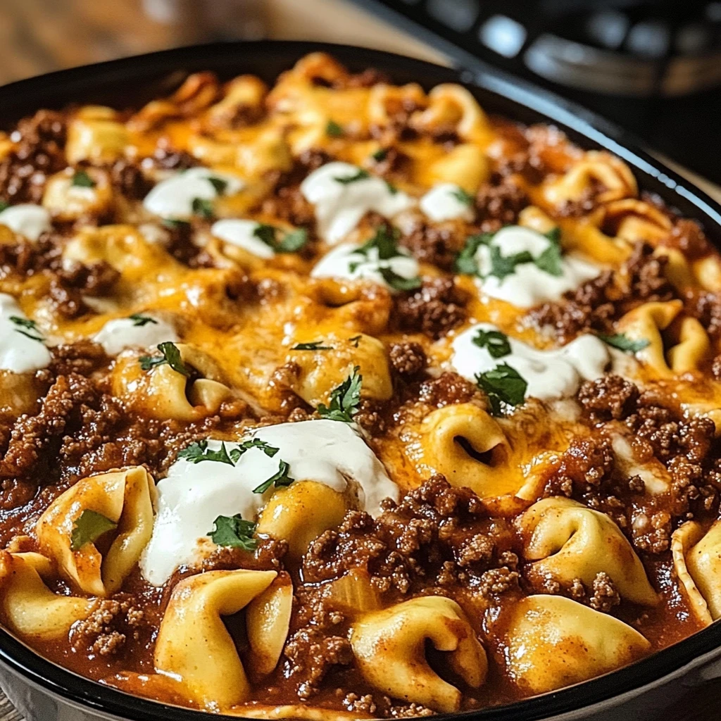 Cheesy Beef Enchiladas Tortellini 30 Minutes Ultimate Delicious