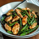 Chicken Breast and Green Beans 30 Minutes Easy Delicious