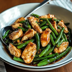Chicken Breast and Green Beans 30 Minutes Easy Delicious