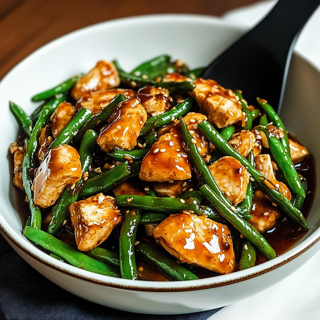 Chicken Breast and Green Beans 30 Minutes Easy Delicious