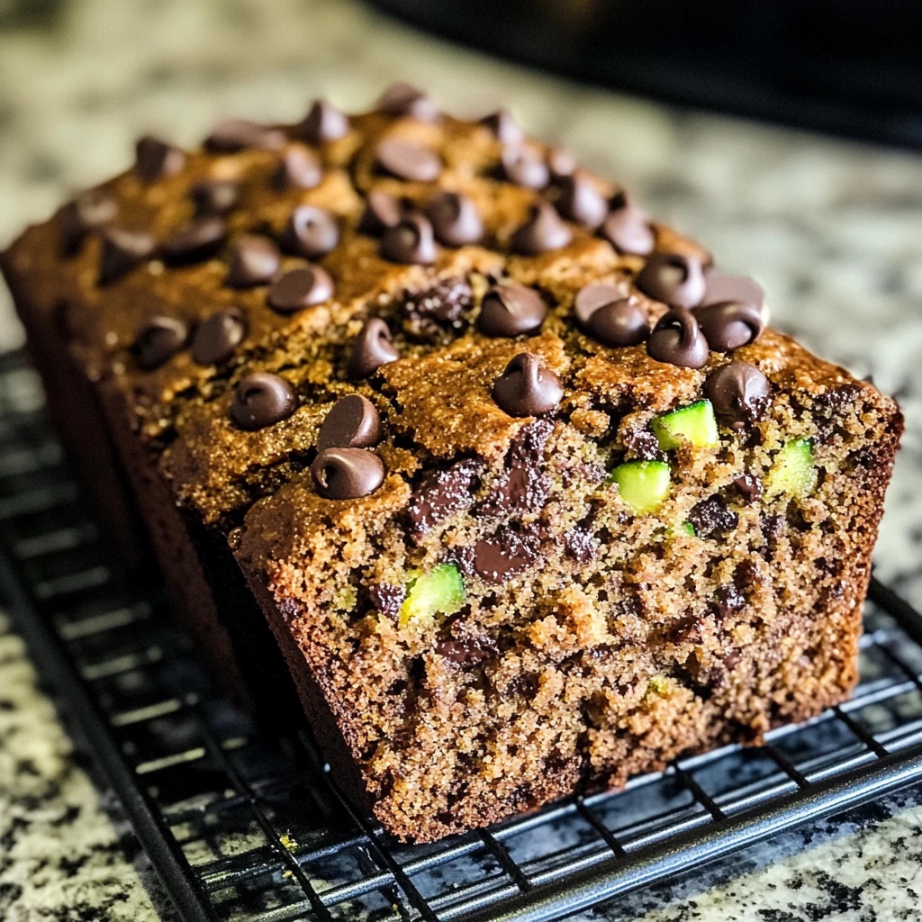 Chocolate Chip Zucchini Bread 5 Steps Ultimate Delicious