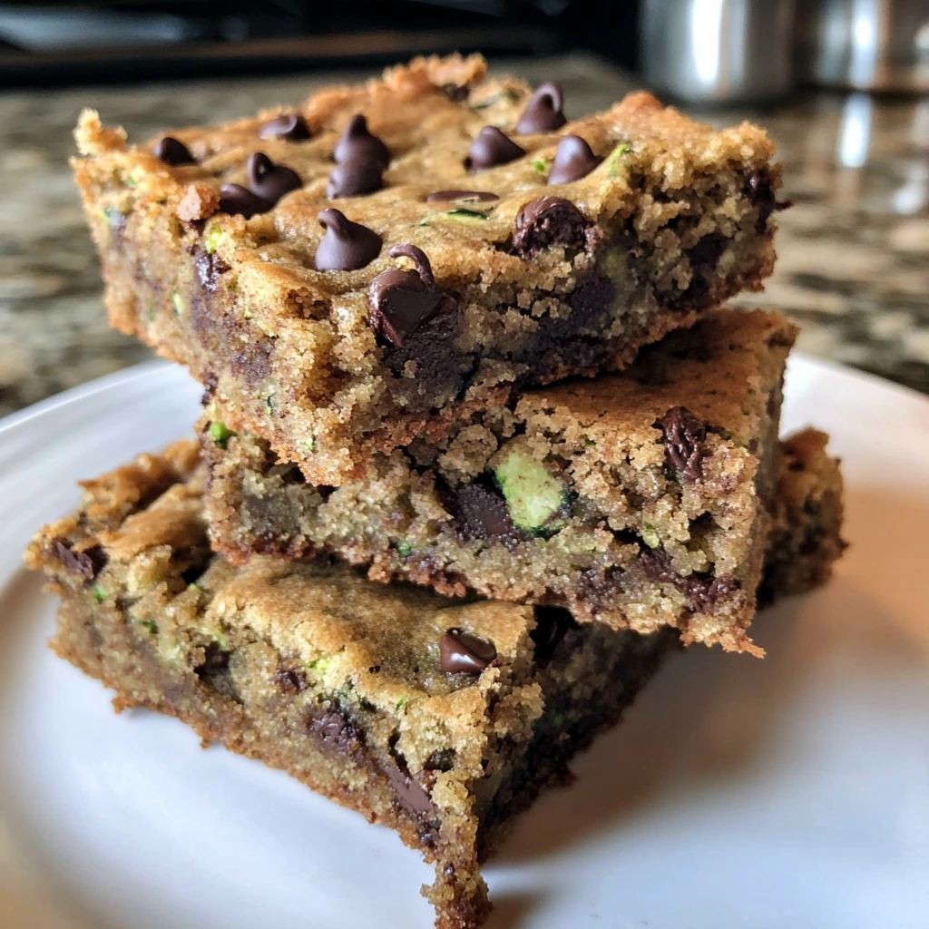 Chocolate Chip Zucchini Cookie Bars 30 Minutes Ultimate Delicious