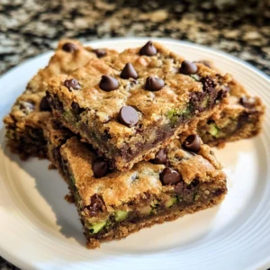 Chocolate Chip Zucchini Cookie Bars 30 Minutes Ultimate Delicious
