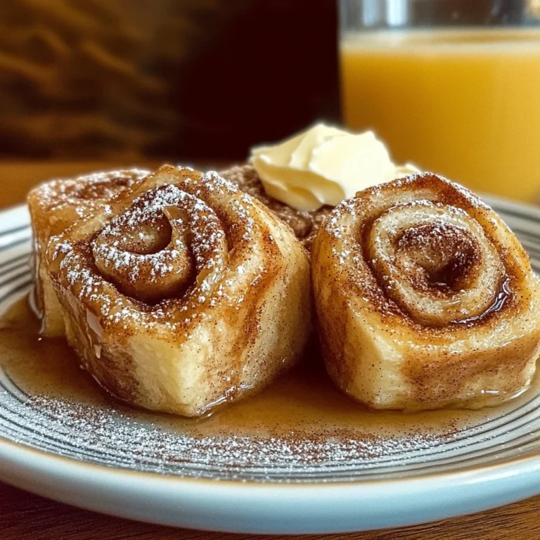 Cinnamon Roll French Toast Rolls 5 Steps Awesome Delicious