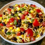 Cowboy Orzo Salad 7 Ingredients Easy Delicious