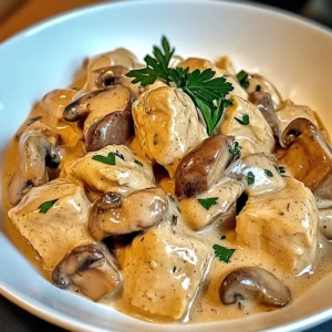 Creamy Chicken Mushroom Stroganoff 30 Minutes Easy Delicious