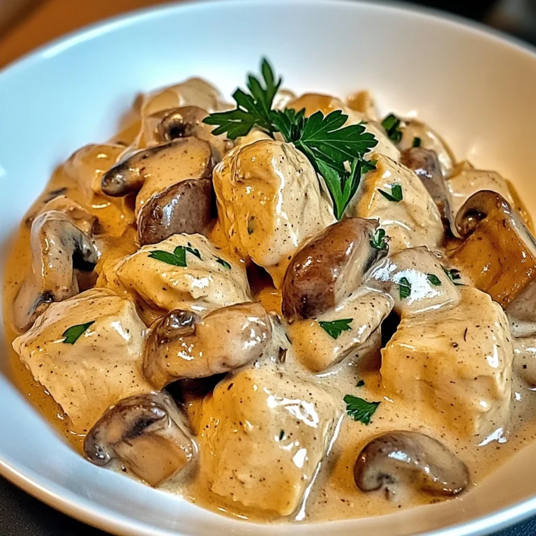 Creamy Chicken Mushroom Stroganoff 30 Minutes Easy Delicious