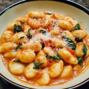 Creamy Tomato Spinach Gnocchi 30 Minutes Ultimate Delicious