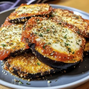 Crispy Baked Eggplant Parmesan 30 Minutes Ultimate Delicious