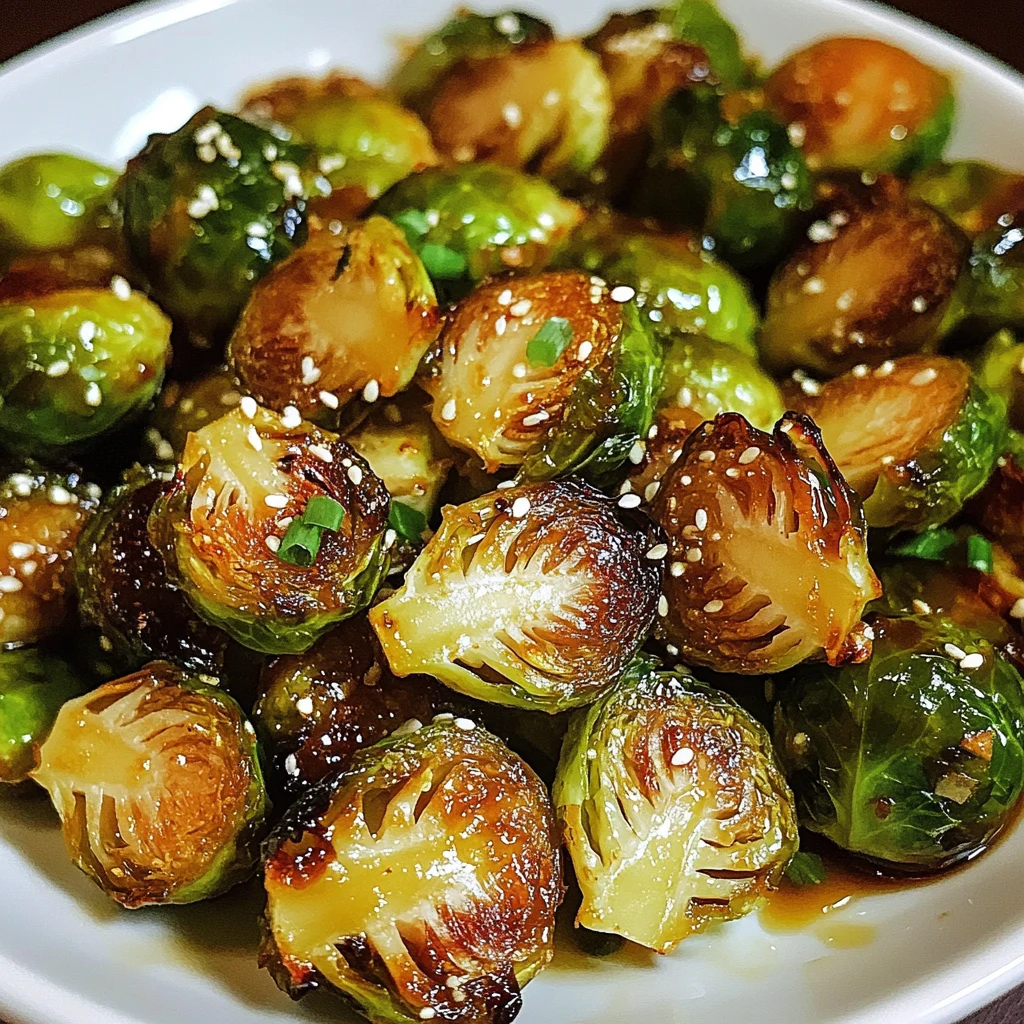 Crispy Honey Garlic Brussels Sprouts 20 Minutes Ultimate Delicious