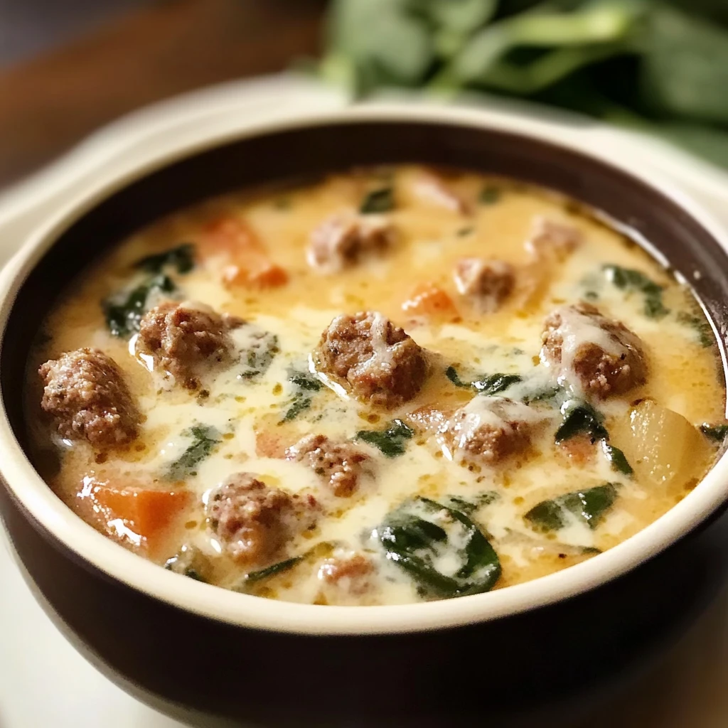 Creamy Parmesan Italian Sausage Soup 30 Minutes Ultimate Delicious