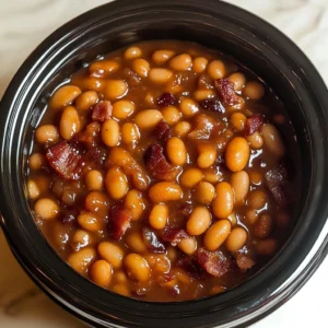 Crockpot Baked Beans 5 Ingredients Easy Delicious