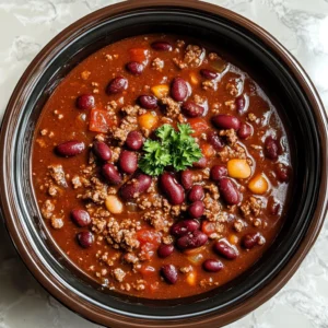 Crockpot Chili 6 Ingredients Easy Delicious