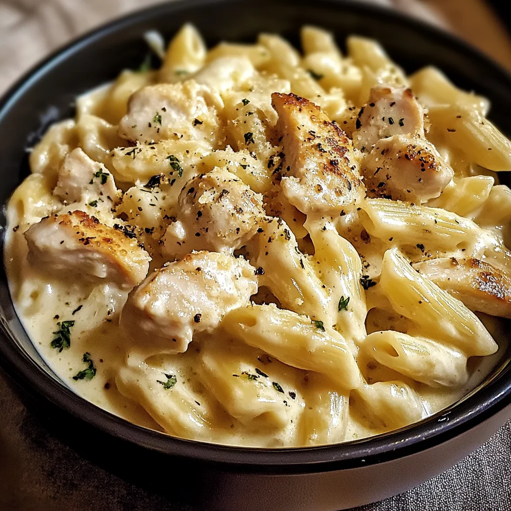 Crockpot Garlic Parmesan Chicken Pasta 30 Minutes Easy Delicious