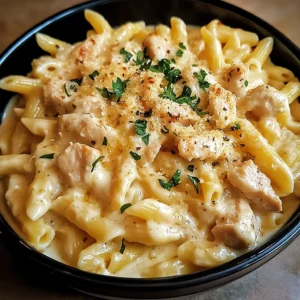 Crockpot Garlic Parmesan Chicken Pasta 30 Minutes Easy Delicious