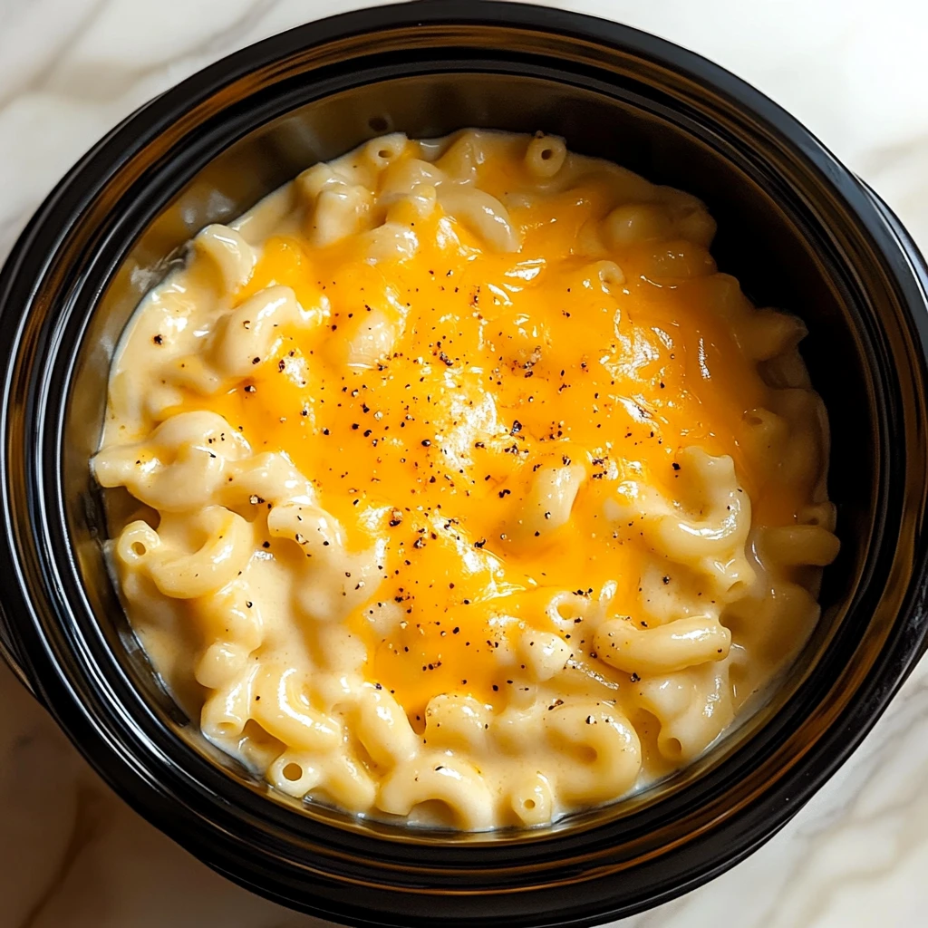 Crockpot Mac and Cheese 4 Ingredients Easy Delicious