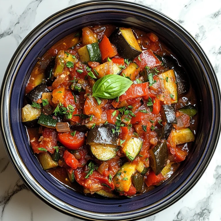 Crockpot Ratatouille 7 Ingredients Easy Delicious
