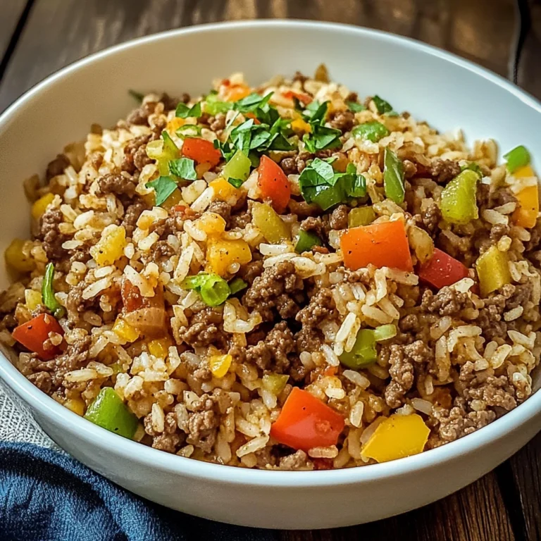 Dirty Rice with Ground Beef: 5 Steps to Deliciousness