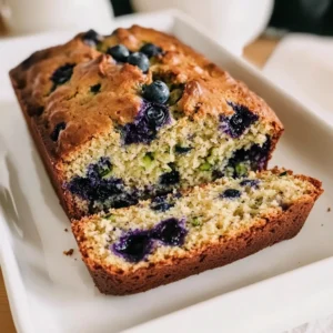 Fluffy Blueberry Zucchini Bread 50 Minutes Ultimate Delicious