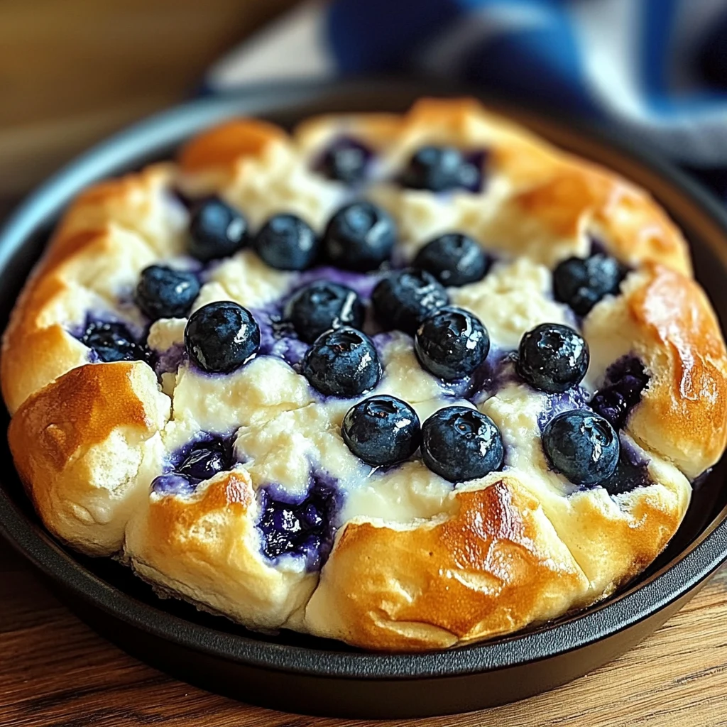 Fluffy Cottage Cheese Blueberry Cloud Bread 25 Minutes Amazing