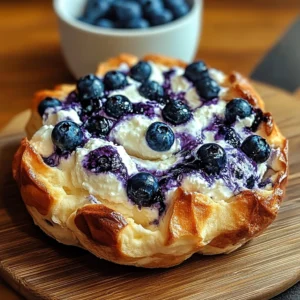Fluffy Cottage Cheese Blueberry Cloud Bread 25 Minutes Amazing