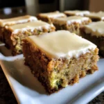 Frosted Zucchini Spice Bars 5 Steps Easy Delicious