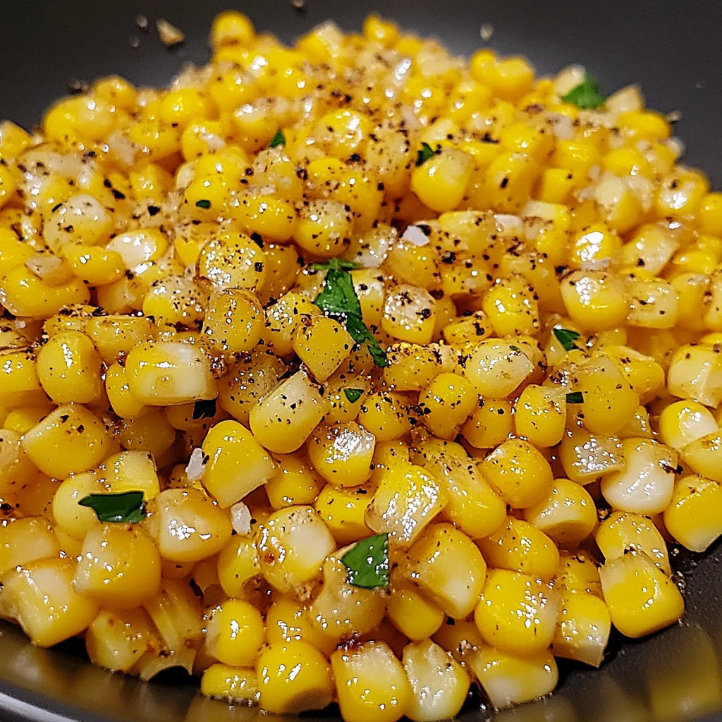 Honey Butter Skillet Corn 5 Steps Easy Delicious