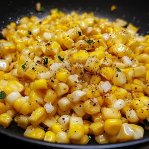 Honey Butter Skillet Corn 5 Steps Easy Delicious