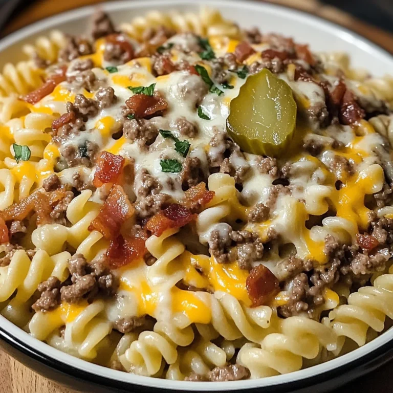 Loaded Cheeseburger Alfredo Pasta 30 Minutes Ultimate Delicious