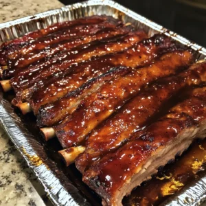 Maple Bourbon Glazed Pork Ribs 3 Steps Ultimate Delicious