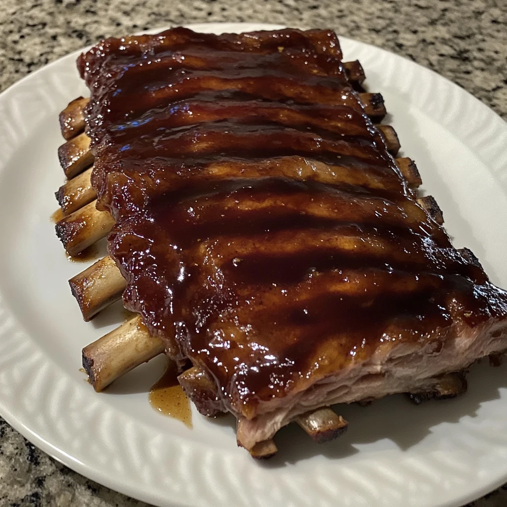 Maple Bourbon Glazed Pork Ribs 3 Steps Ultimate Delicious
