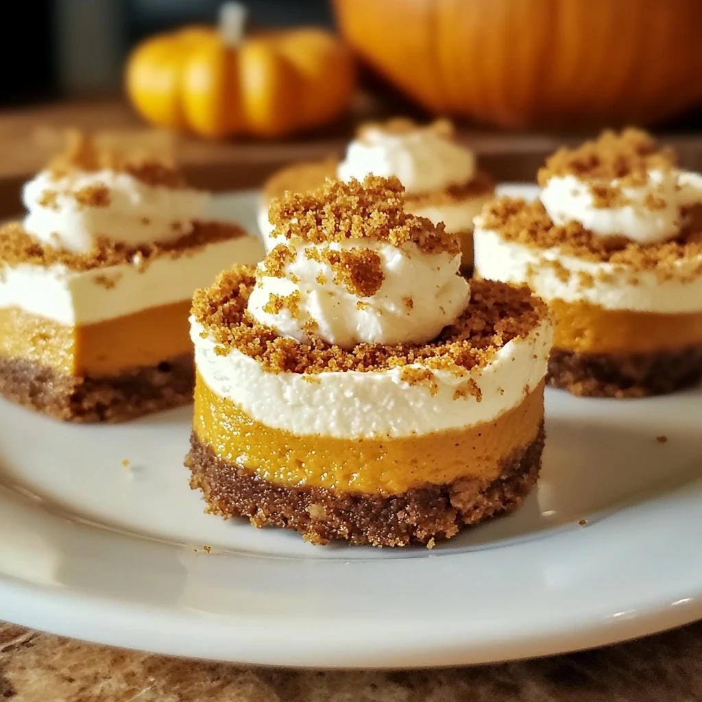 Mini Pumpkin Cheesecakes 4 Servings Easy Delicious