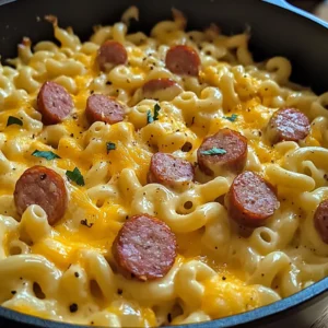 One-Pot Kielbasa Mac and Cheese 30 Minutes Easy Delicious