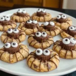 Peanut Butter Spider Cookies 8 Steps Awesome Delicious