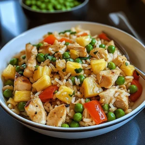 Pineapple Chicken Rice 5 Steps Ultimate Delicious