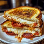 Pizza Grilled Cheese 4 Ingredients Ultimate Delicious