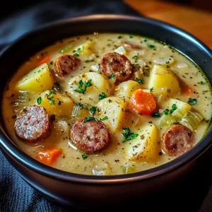 Potato and Sausage Chowder 30 Minutes Ultimate Delicious