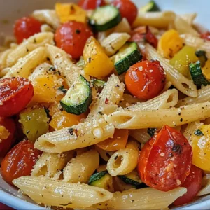 Roasted Vegetable Pasta 30 Minutes Easy Delicious