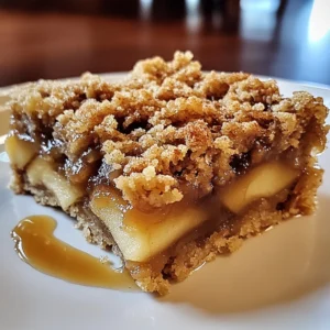 Salted Caramel Apple Crumble Bars 5 Steps Ultimate Delicious