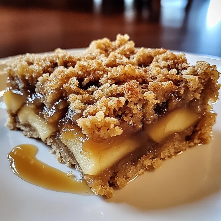 Salted Caramel Apple Crumble Bars 5 Steps Ultimate Delicious